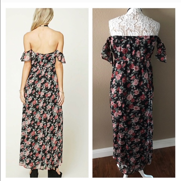 Off the shoulder maxi dress - Picture 2 of 2